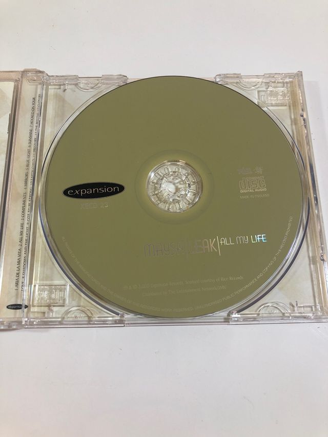 Maysa Leak - All my life - Cd Album 2000