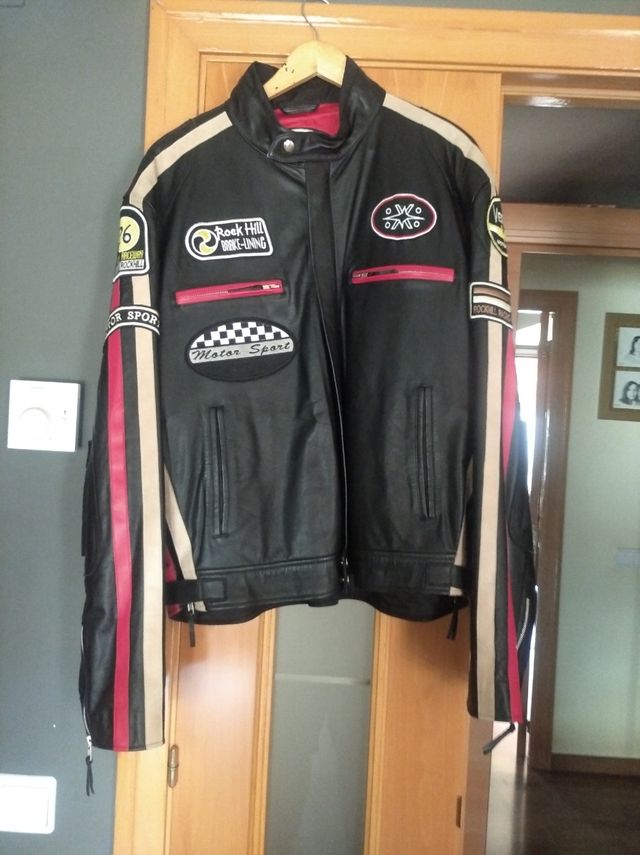 Chaqueta custom de piel " nueva"