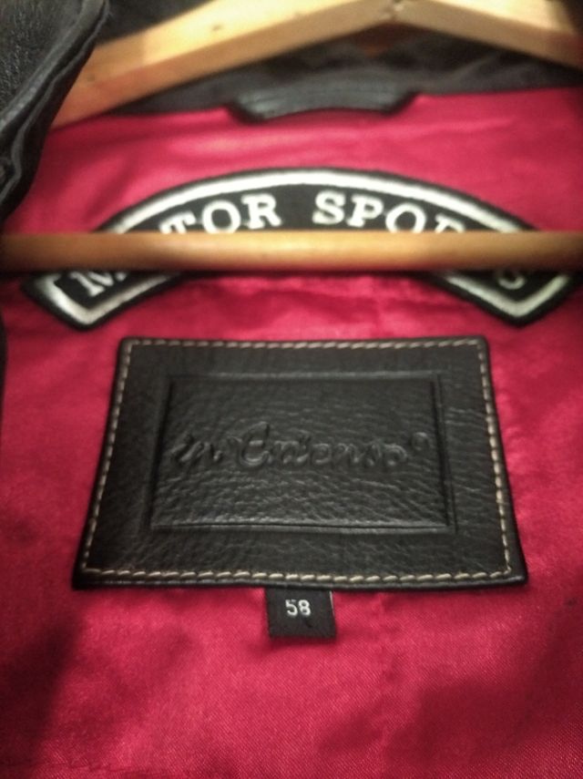 Chaqueta custom de piel " nueva"