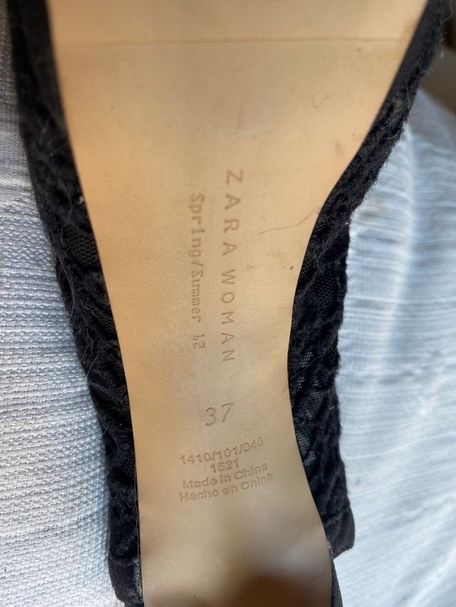 Zapatos Sandalias Zara woman t.37
