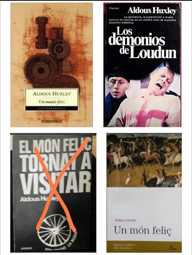 OFERTA PACKS! Huxley, Miller, Nabokov, Maalouf