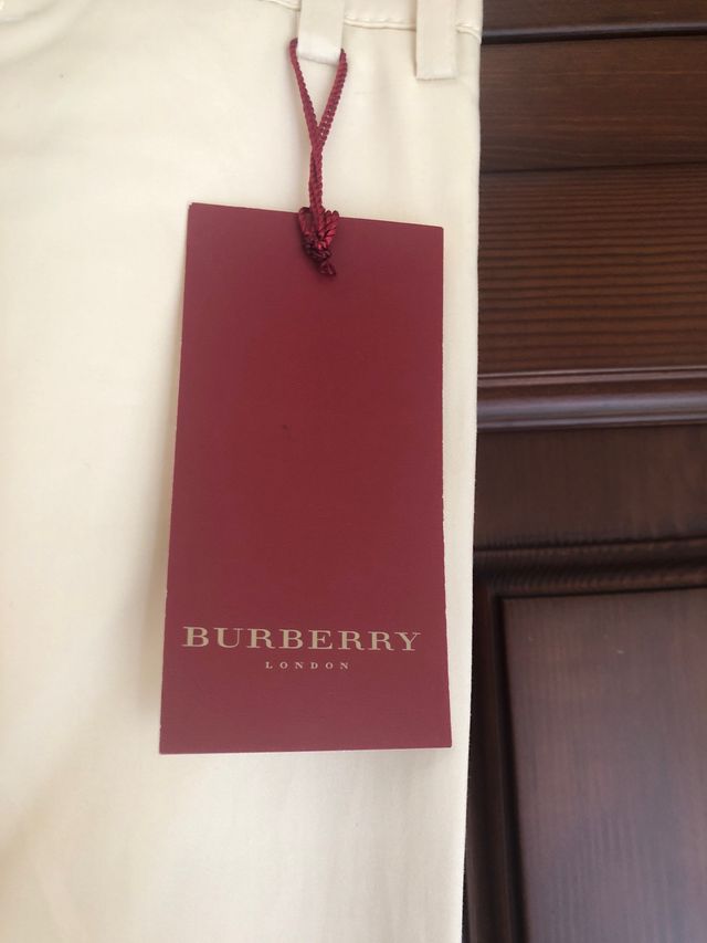 Exclusivo pantalón pirata Burberrys