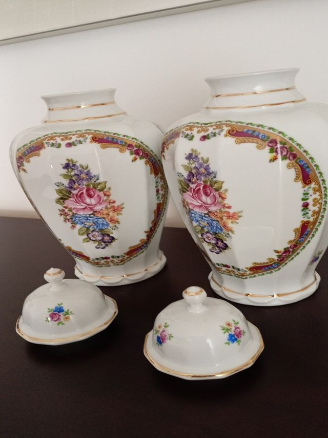 Coppia di vasi a forma di limone 26 ctm