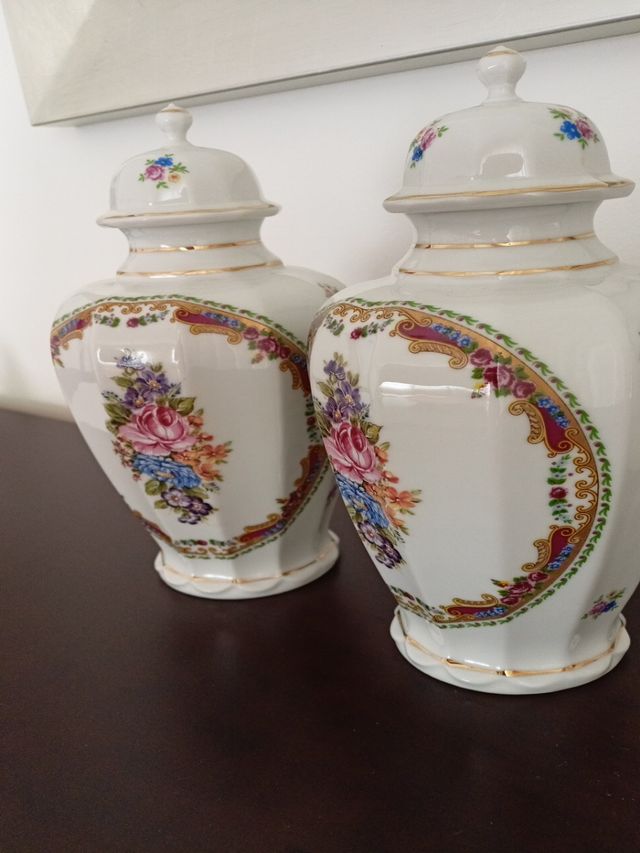 Coppia di vasi a forma di limone 26 ctm