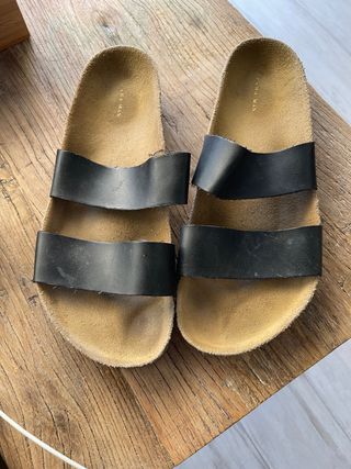Sandalias Zara hombre de segunda mano en WALLAPOP