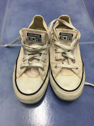 Zapatillas converse talla 35 de segunda mano por 3 EUR en Zaragoza en  WALLAPOP
