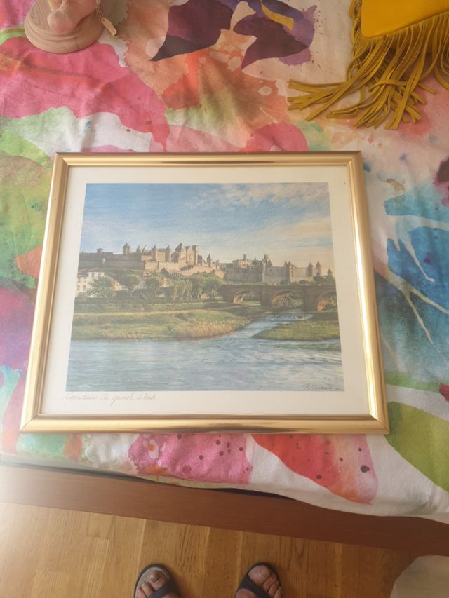 litografia Carcassone