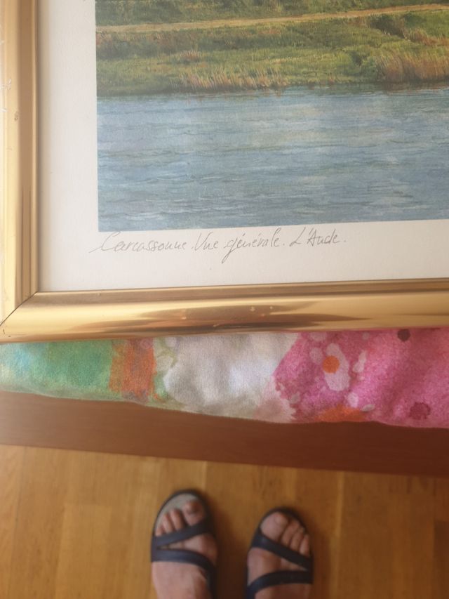 litografia Carcassone