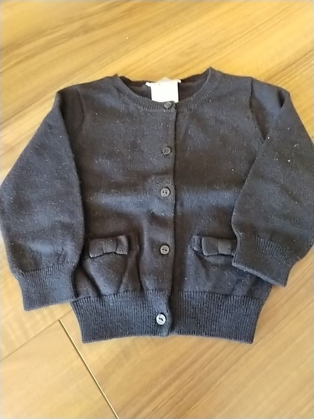 chaqueta bebé niña azul marino marca jacadi