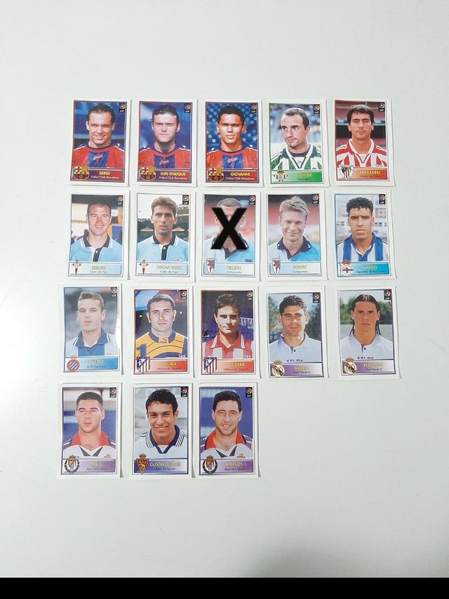 Adhesivos Fútbol 97-98 Bollycao