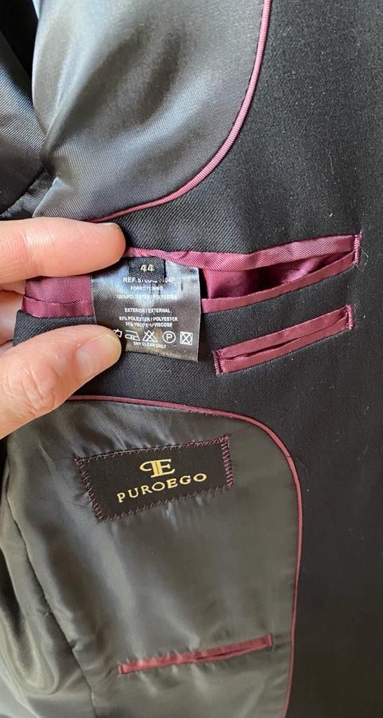Traje Negro Puro Ego como nuevo