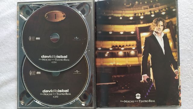 libro mas 3 discos David Bisbal