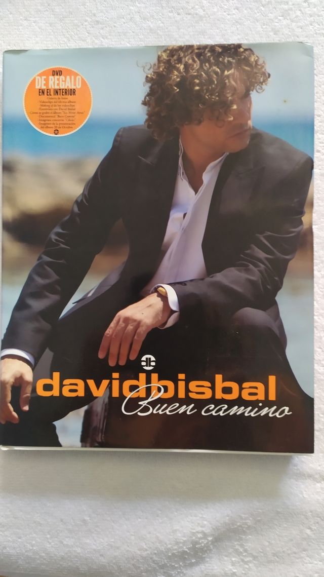 libro mas 3 discos David Bisbal