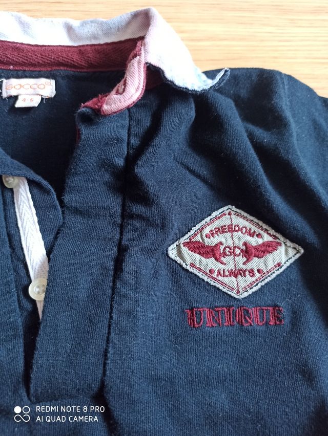 Polo Gocco manga larga niño 4-5 años. 