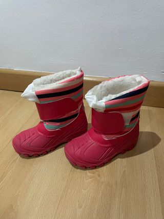 Botas de agua forradas de segunda mano en WALLAPOP