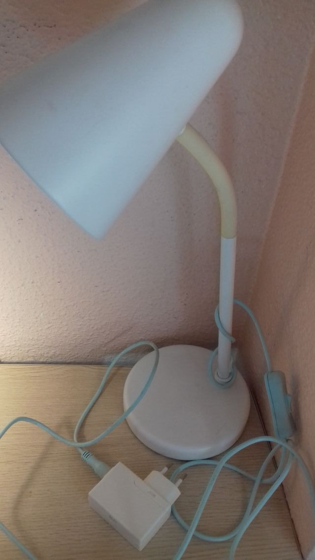 FLEXO (BLANCO Y VERDE AZULADO) HABITACION JUVENIL