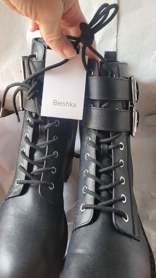 Botines Bershka mujer de segunda mano en WALLAPOP