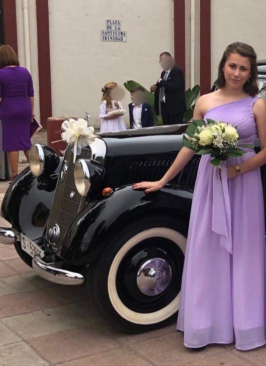 Vestido traje fiesta