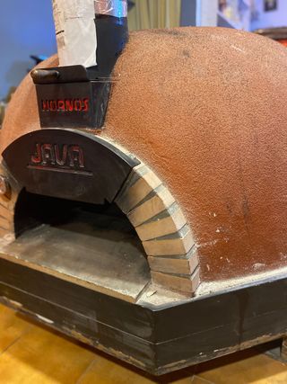 Cocina con horno de leña de segunda mano en Barcelona en WALLAPOP