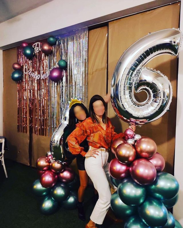 Decoración con globos