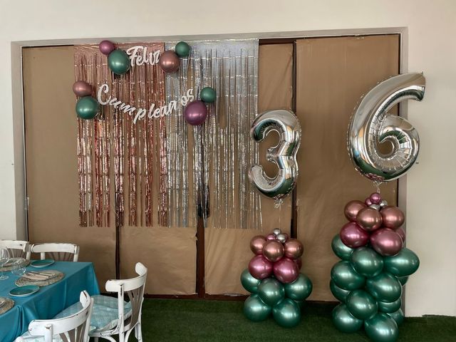 Decoración con globos