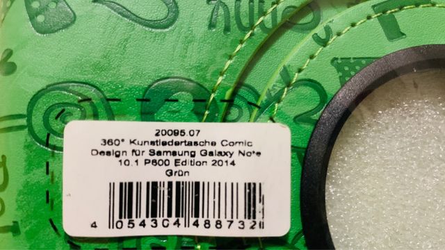 FUNDA TABLET SAMSUNG NOTE10.1 P800 VERDE KW MOBILE