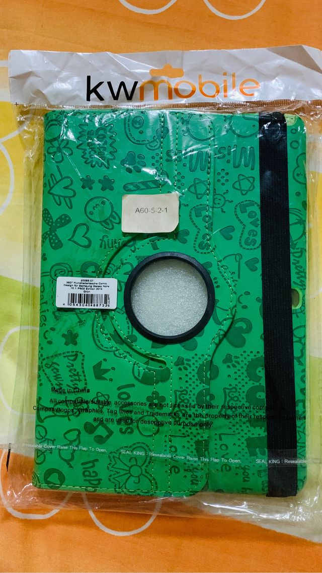 FUNDA TABLET SAMSUNG NOTE10.1 P800 VERDE KW MOBILE