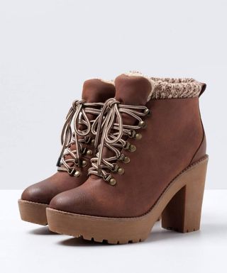 Botines Bershka mujer de segunda mano en WALLAPOP