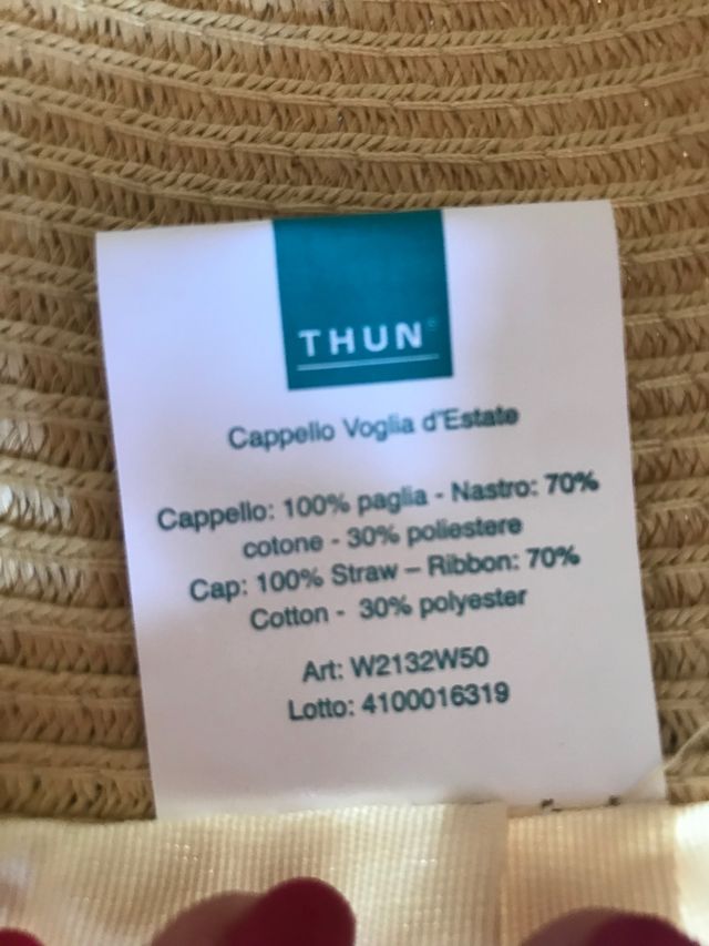 Cappello donna thun