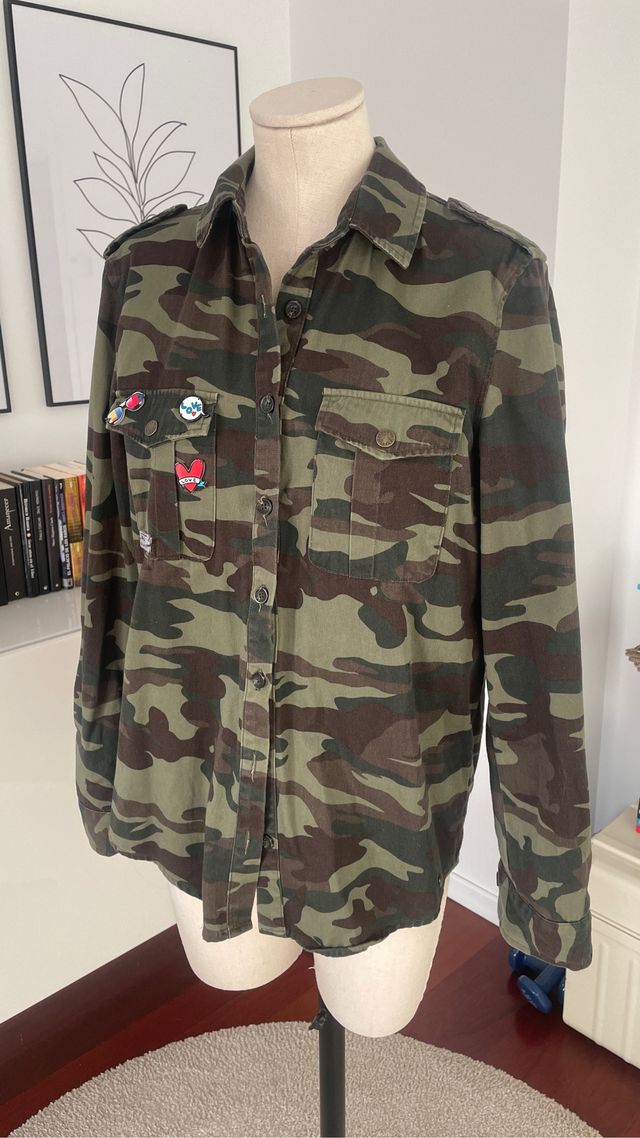 Sobrecamisa militar Green Coast 