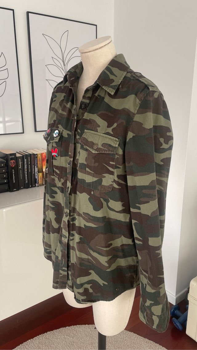 Sobrecamisa militar Green Coast 