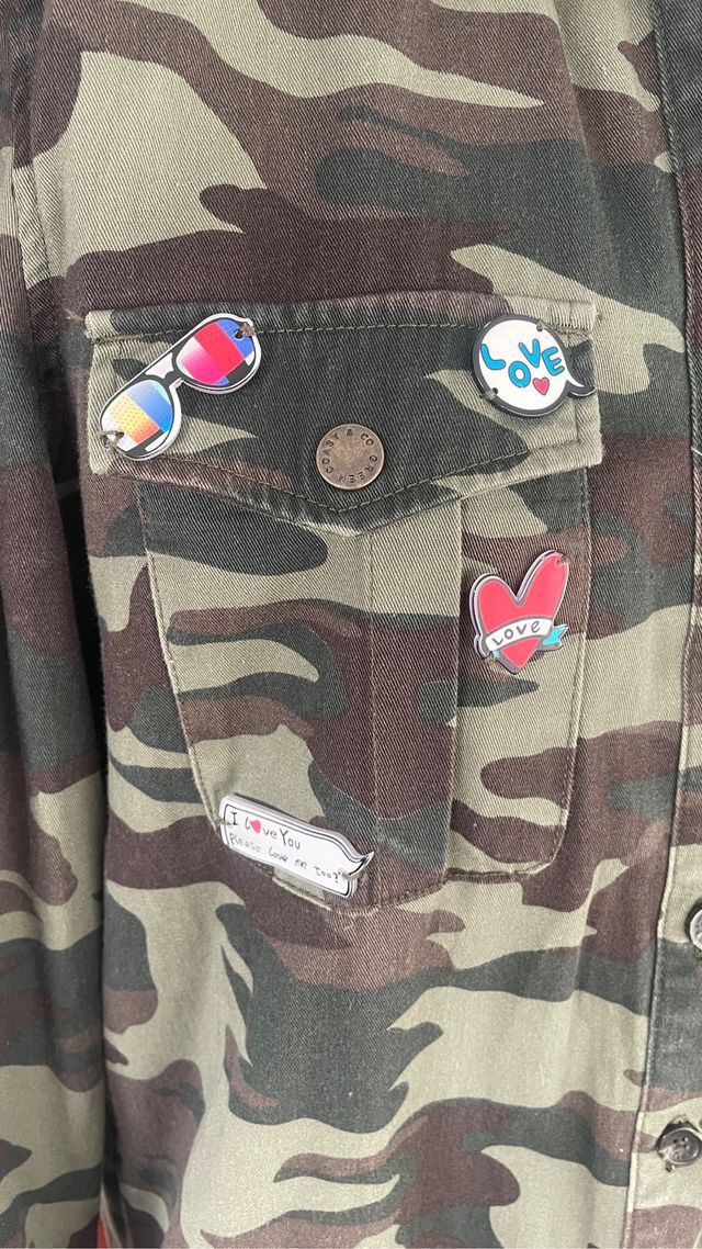 Sobrecamisa militar Green Coast 