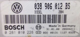Centralita Motor 0281010228 0 281 010 228