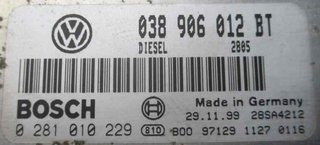 Centralita Motor 0281010229 0 281 010 229