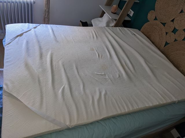 Topper viscolástico 135x190 6cm