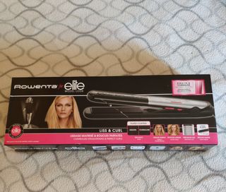 Plancha Rowenta Elite de segunda mano en WALLAPOP