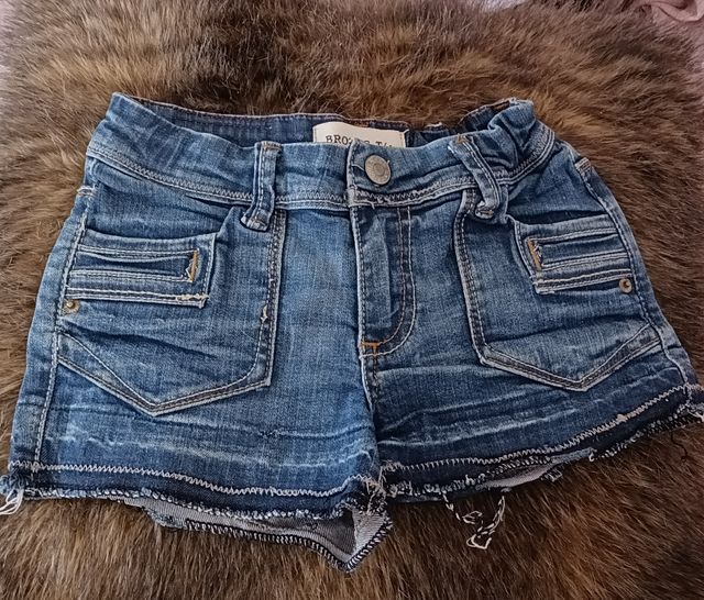 Shorts vaqueros niña