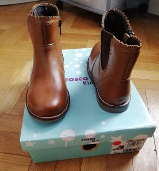 Botines Fosco niña 31 de segunda mano por 20 EUR en Leganés en WALLAPOP