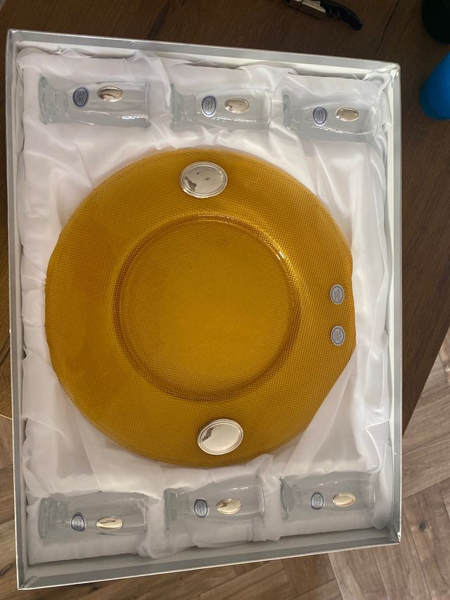 Servizio da liquore in argento