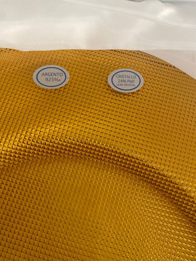 Servizio da liquore in argento