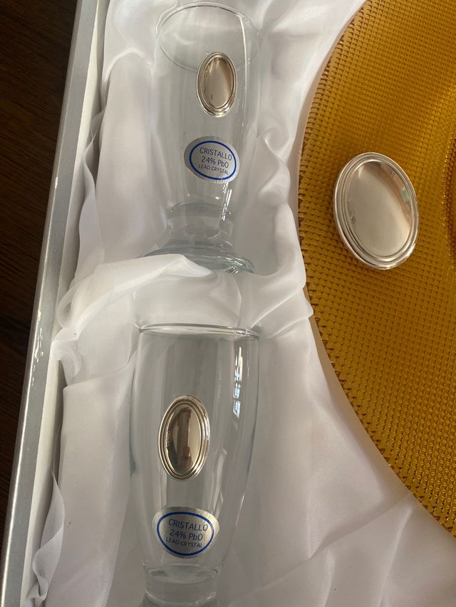 Servizio da liquore in argento