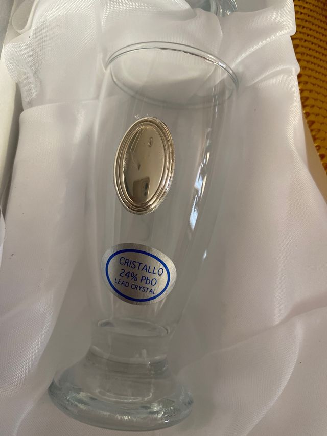 Servizio da liquore in argento