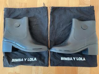 Botas de agua Bimba y Lola de segunda mano en WALLAPOP