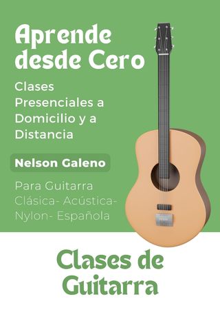 Clases de guitarra en WALLAPOP