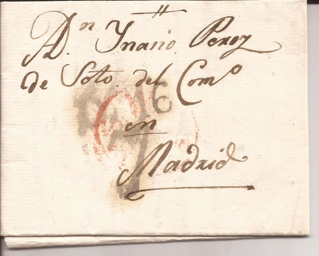 Carta antigua 1823