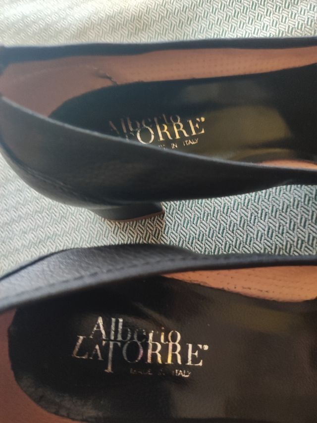 Decolleté nere Alberto la Torre nuove 