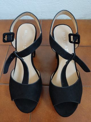 Sandalias de tacón Marypaz de segunda mano en WALLAPOP