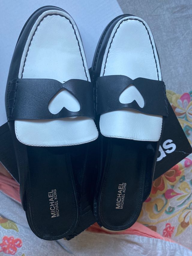 Zapatos planos de piel Michael Kors