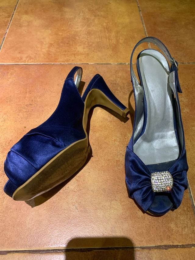 Zapatos y bolso de fiesta