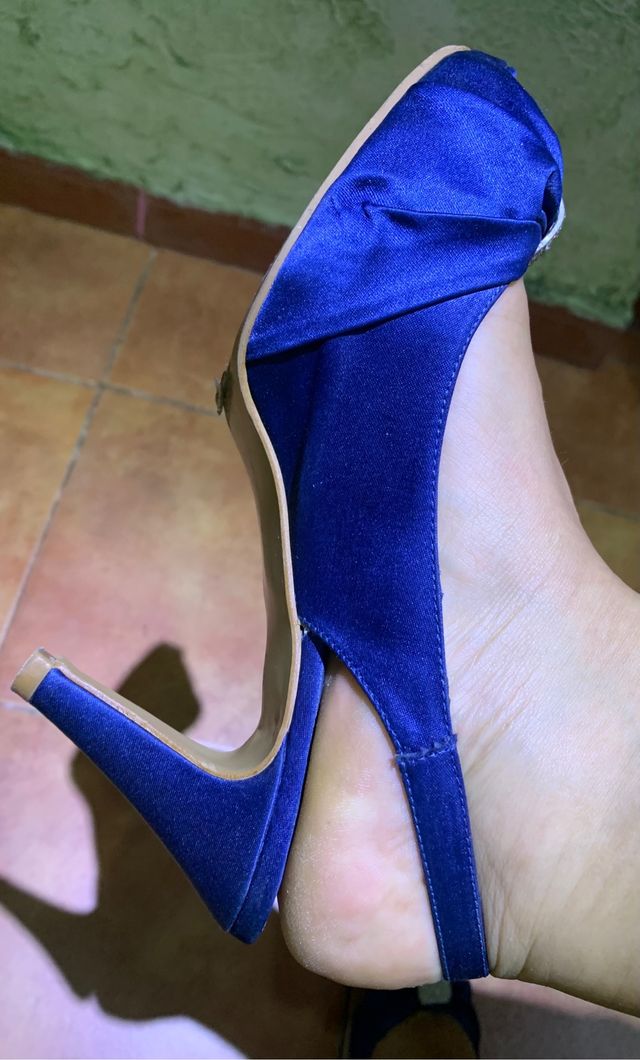 Zapatos y bolso de fiesta